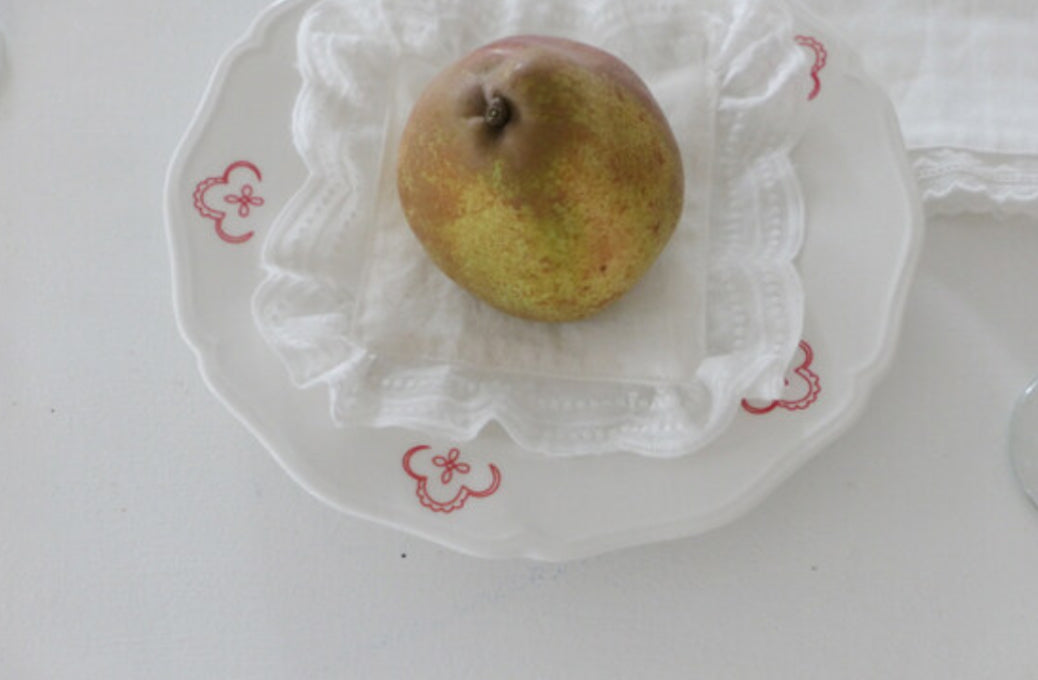 Lace tea coaster