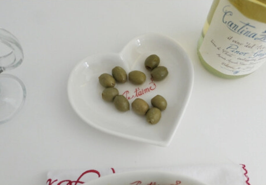 Je t'aime plate(2 size)