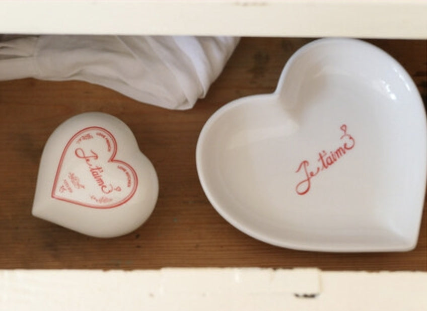 Je t'aime plate(2 size)