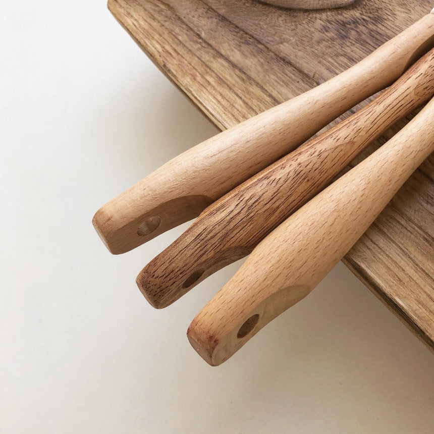Wood Silicon brush