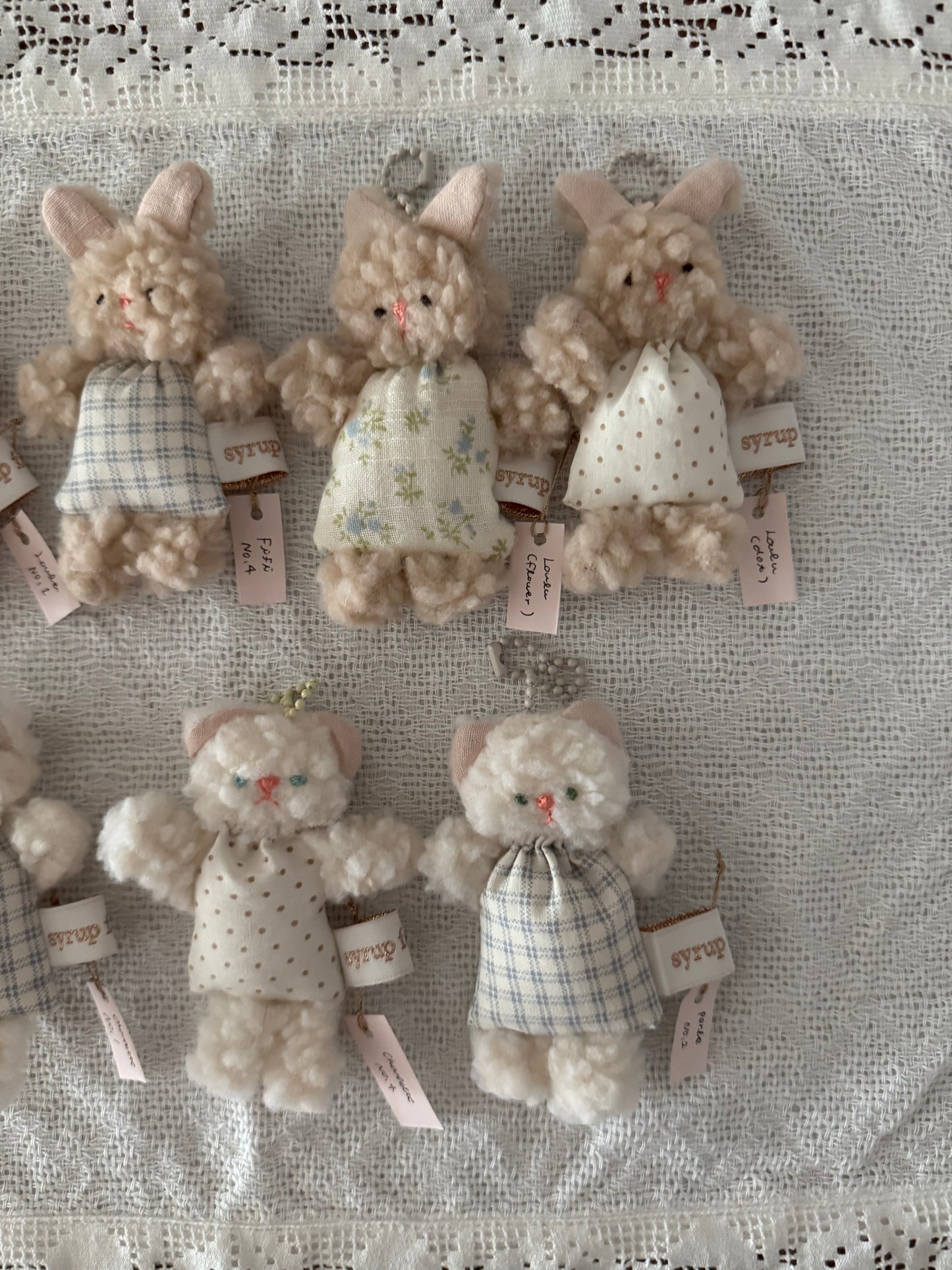 {keyring} Choupette and Perle