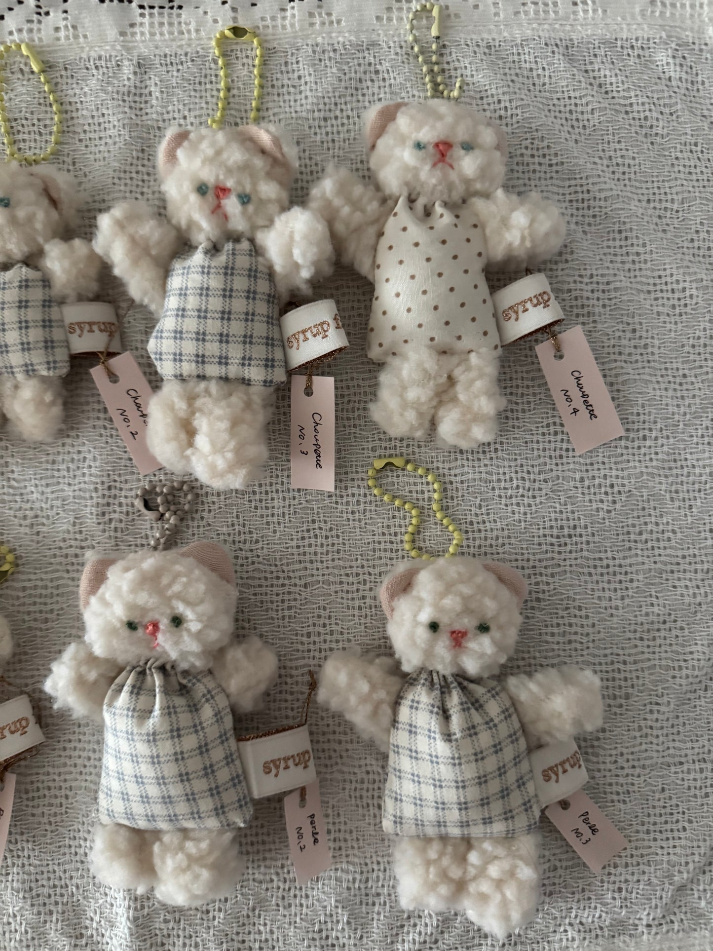 {keyring} Choupette and Perle