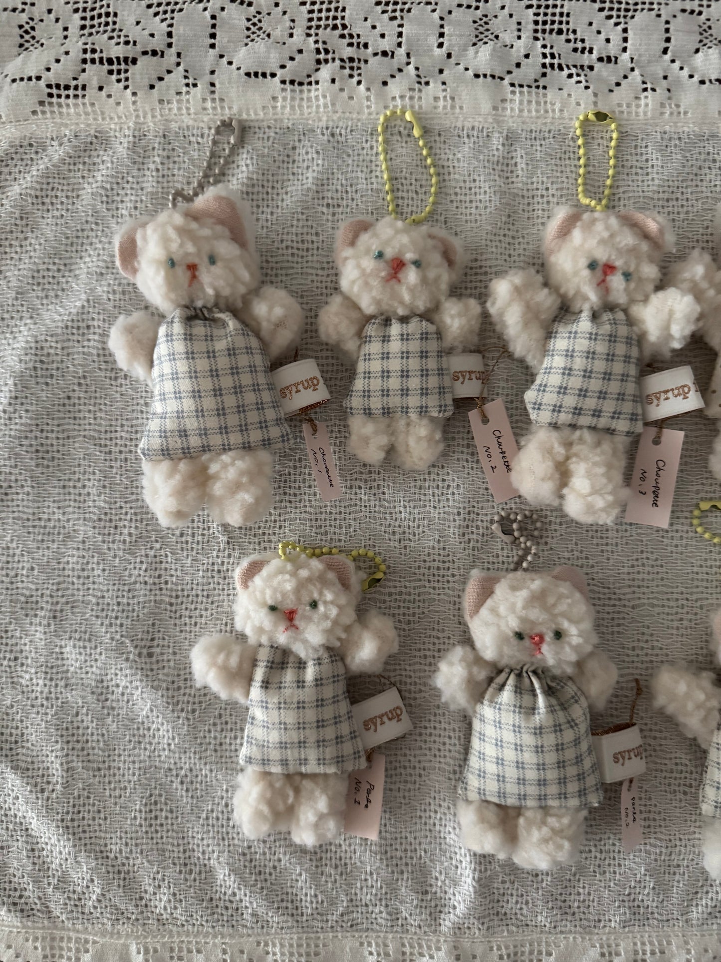 {keyring} Choupette and Perle