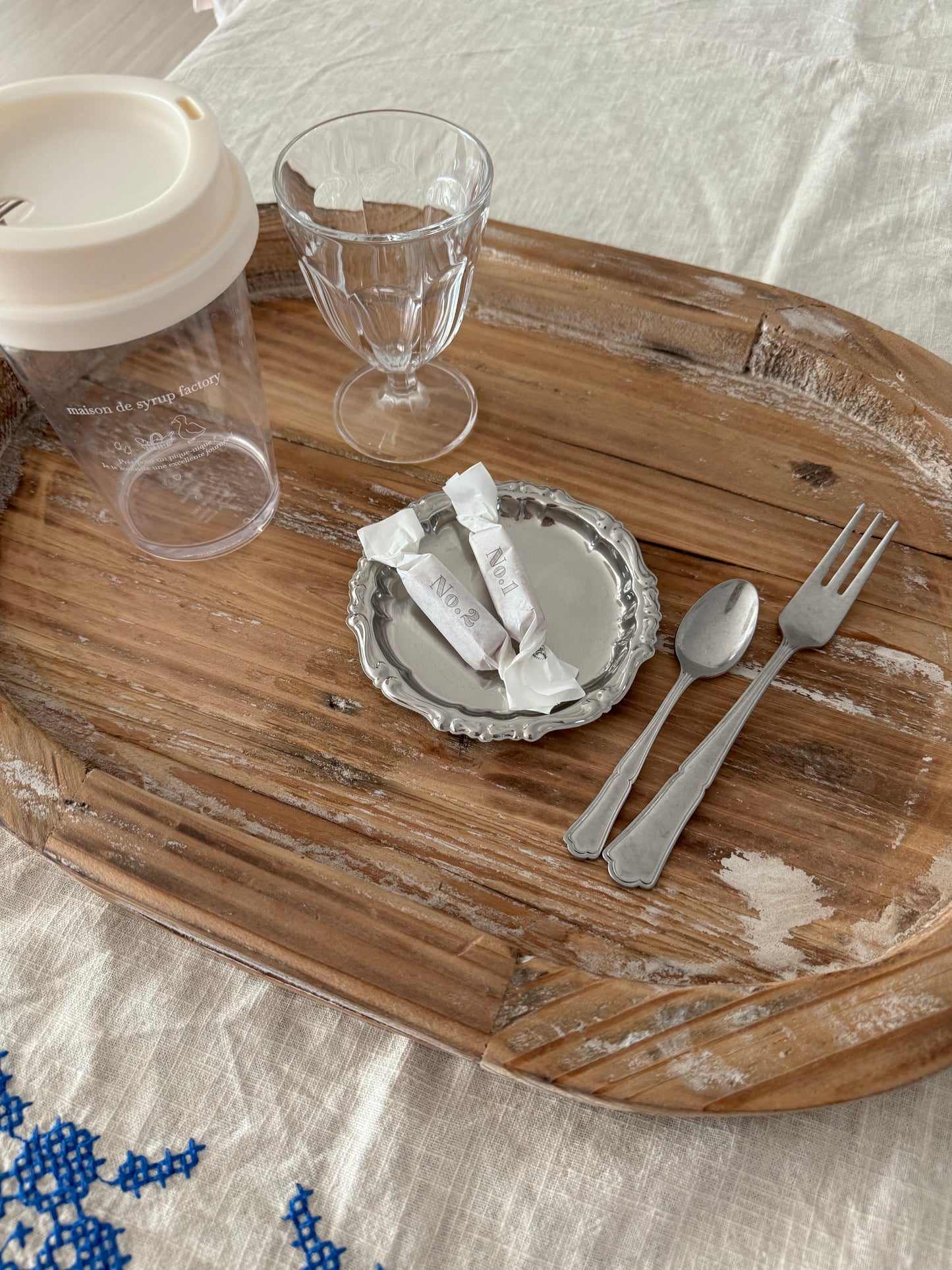 Vintage mini plate