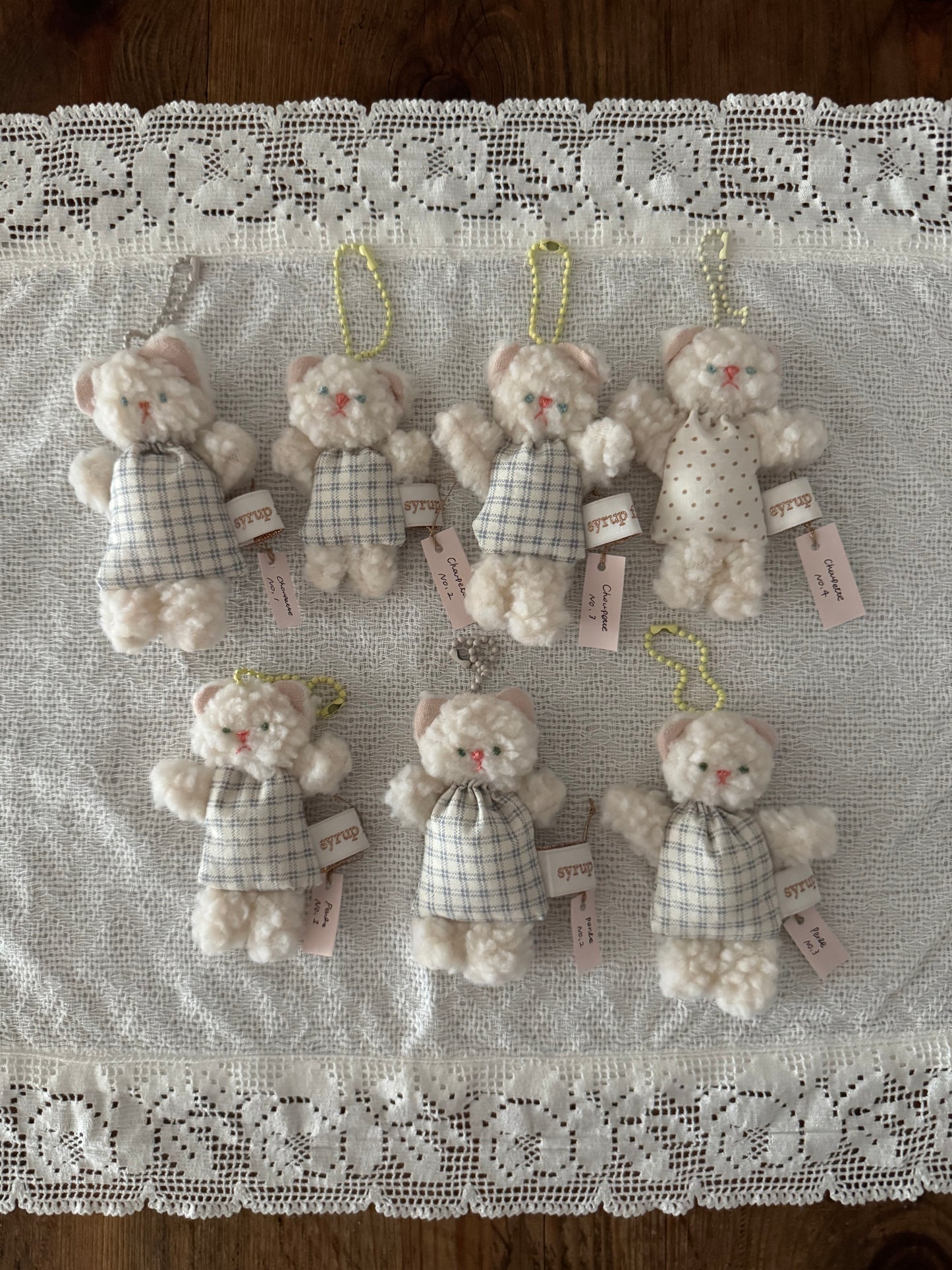 {keyring} Choupette and Perle
