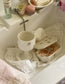 Flower pattern lace big mat