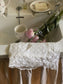 Flower pattern lace big mat