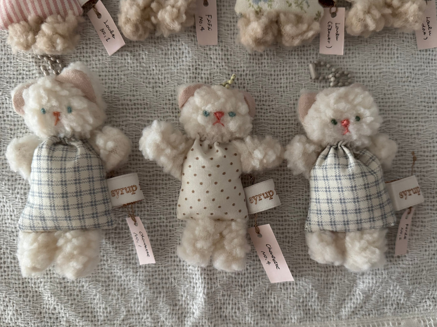 {keyring} Choupette and Perle