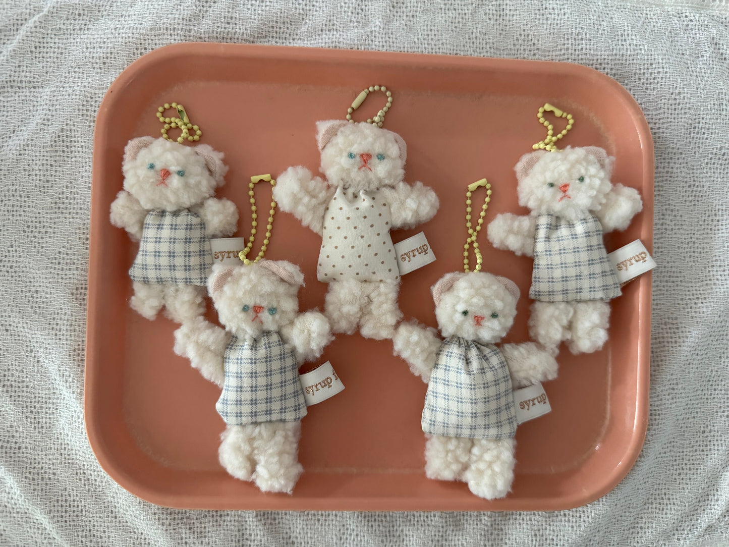 {keyring} Choupette and Perle