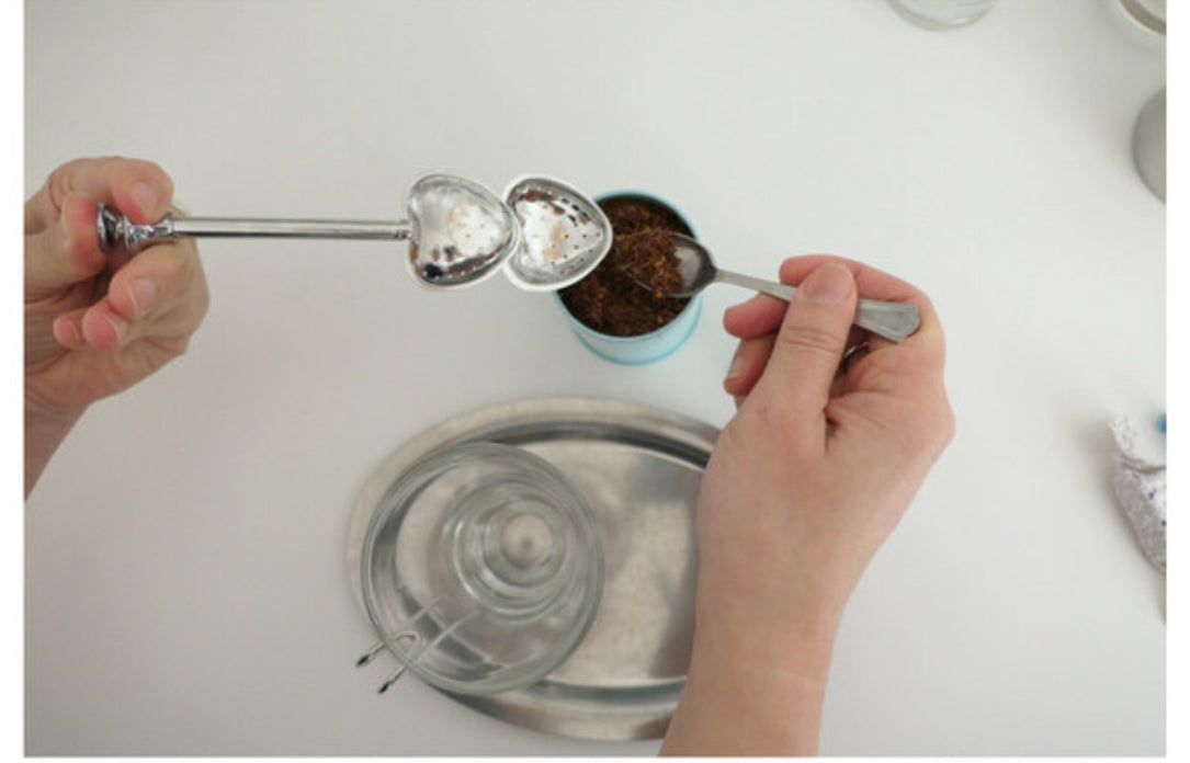 Heart tea spoon