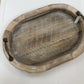 vintage wood tray