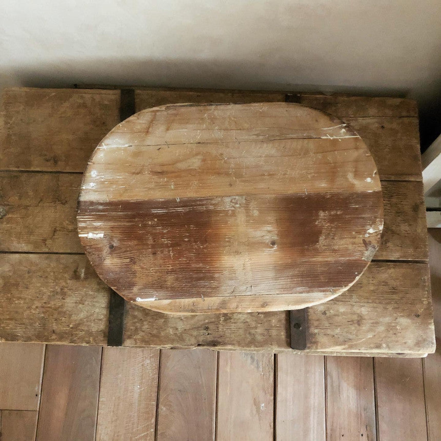 vintage wood tray