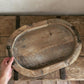 vintage wood tray