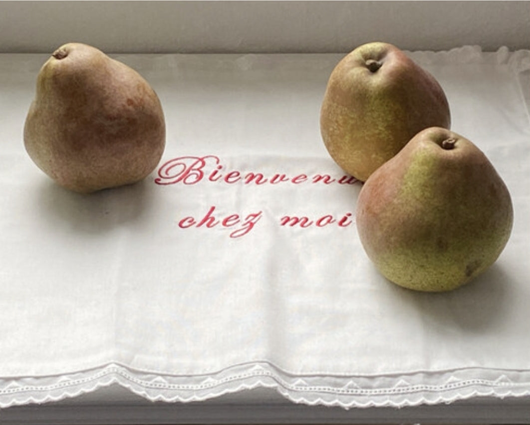 Bienvenue chez moi Lace mat