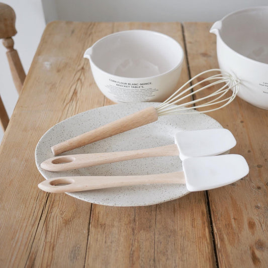 Wood Silicon spatula