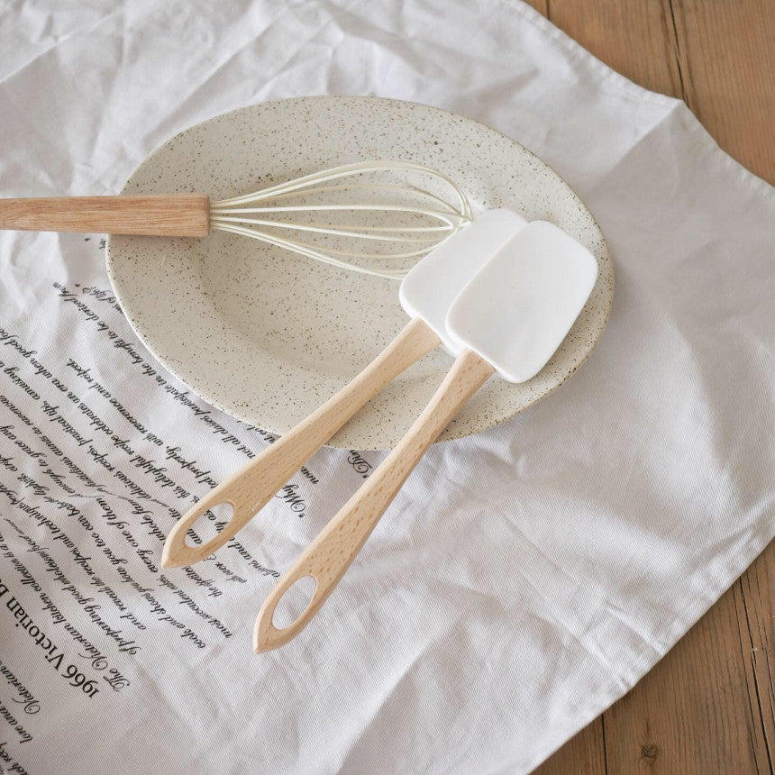 Wood Silicon spatula