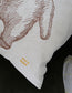 Hola bear cushion cover 