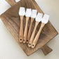 Wood Silicon brush