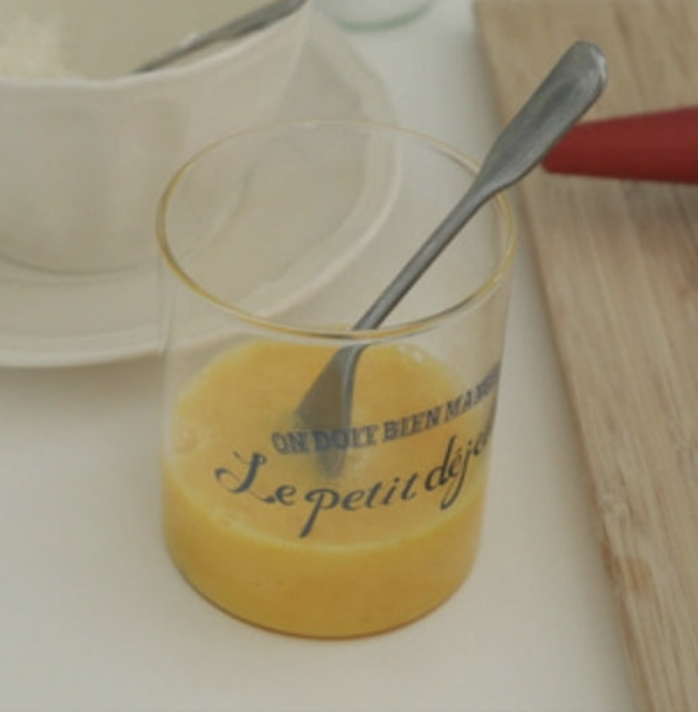 Le petit déjeuner Glass cup