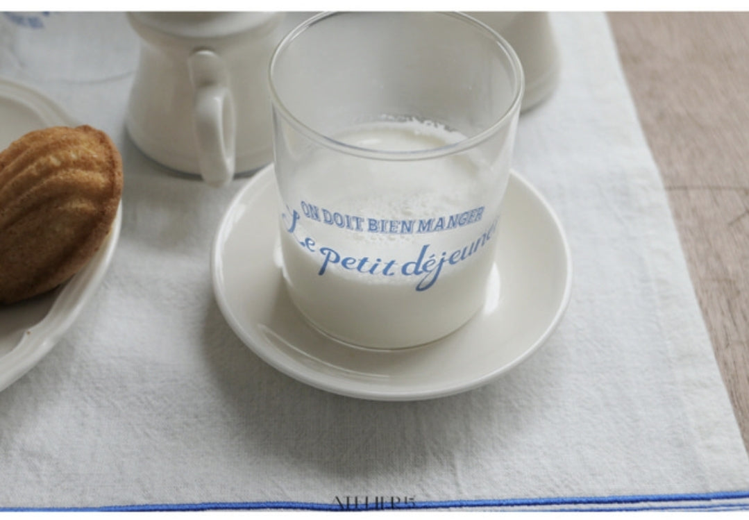 Le petit déjeuner Glass cup