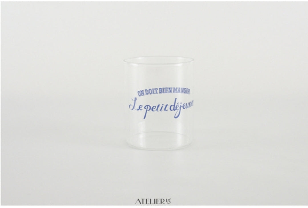 Le petit déjeuner Glass cup