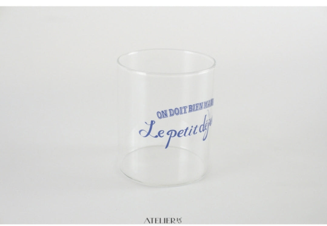 Le petit déjeuner Glass cup