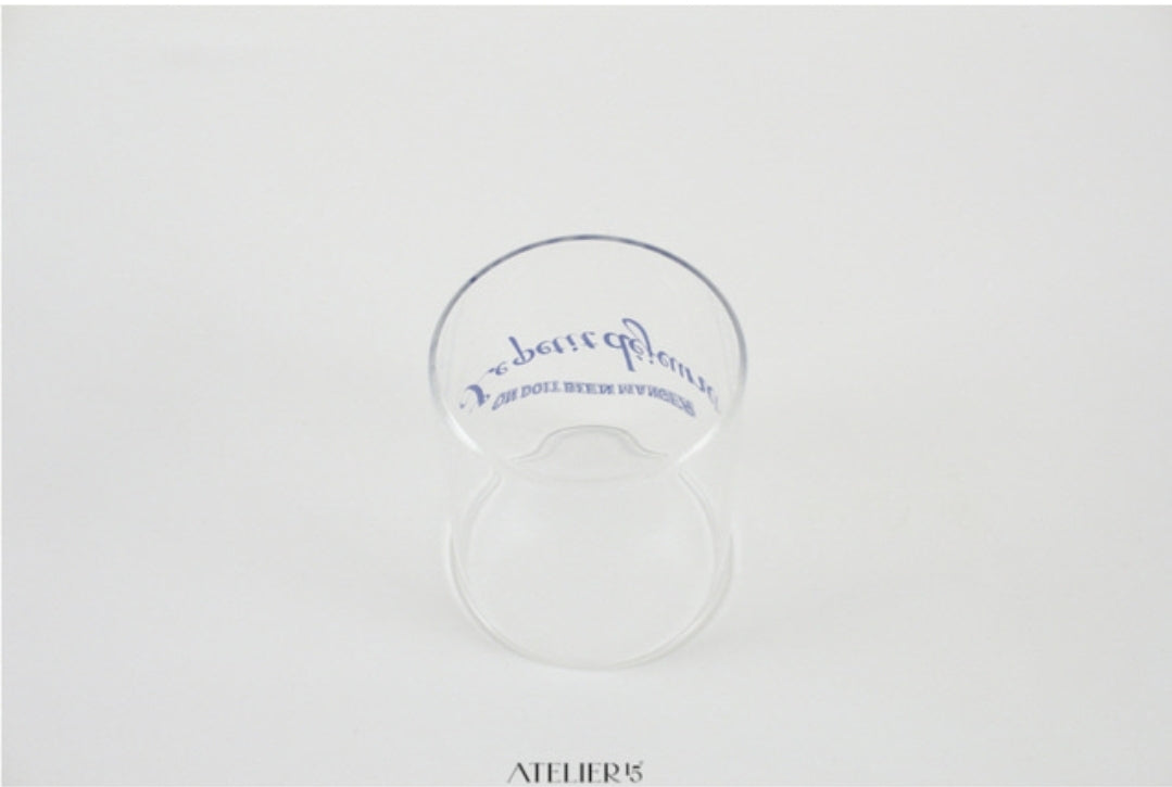 Le petit déjeuner Glass cup