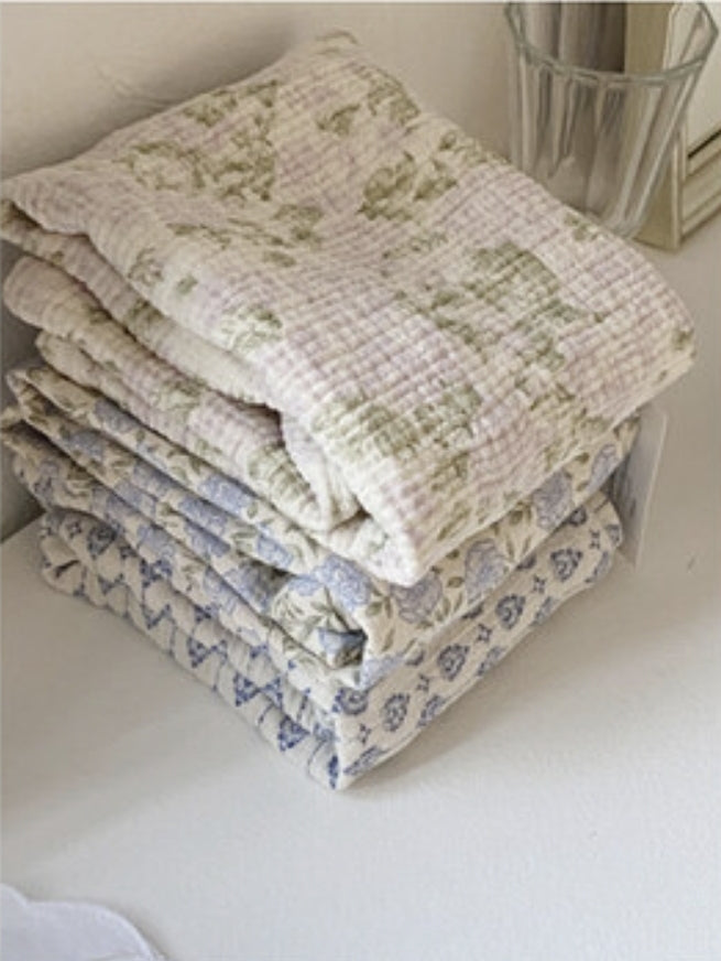 french flower kitchen cloth