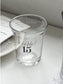 a table 15 franch glass