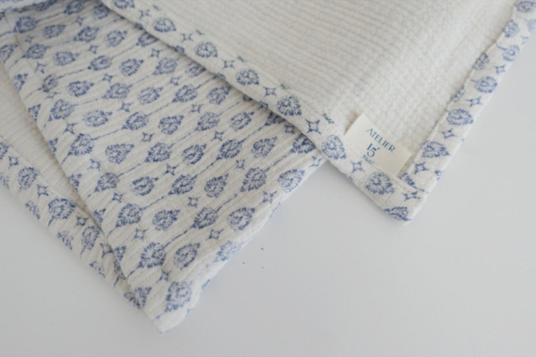 french flower kitchen cloth